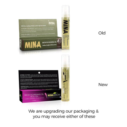 Mina Ibrow Henna Medium Brown Tint Set with Nourishing Oil