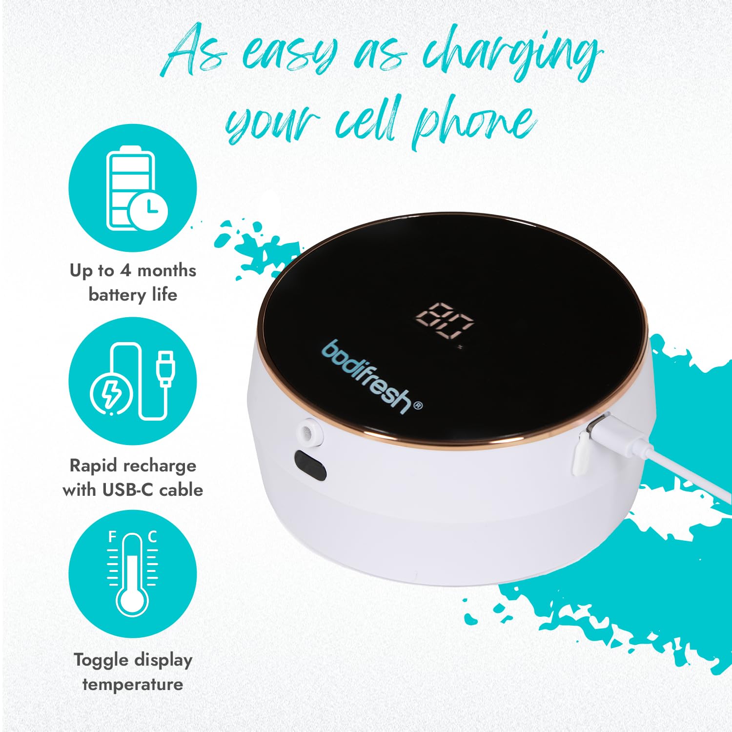 BODIFRESH - Toilet Paper Foam Dispenser Starter Kit