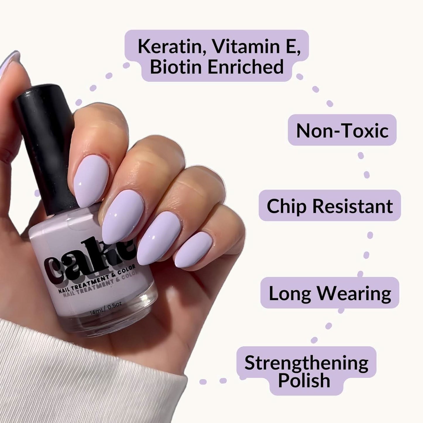 CAKE Nail Strengthening Polish