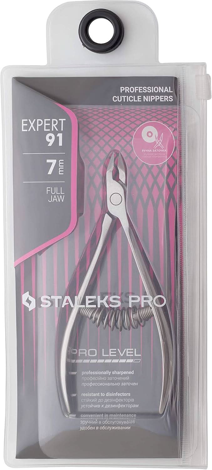 Staleks Pro Cuticle Nippers EXPERT Full Jaw - 91|7mm (NE-91-7)