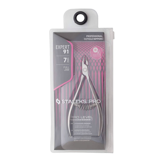Staleks Pro Cuticle Nippers EXPERT Full Jaw - 91|7mm (NE-91-7)