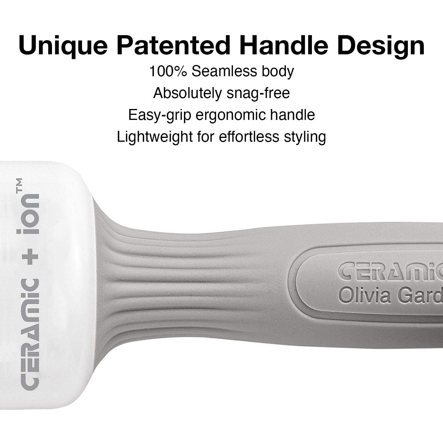 Olivia Garden Ceramic + Ion Round Thermal Hair Brush (not electrical)