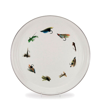 Golden Rabbit Enamelware Medium Tray