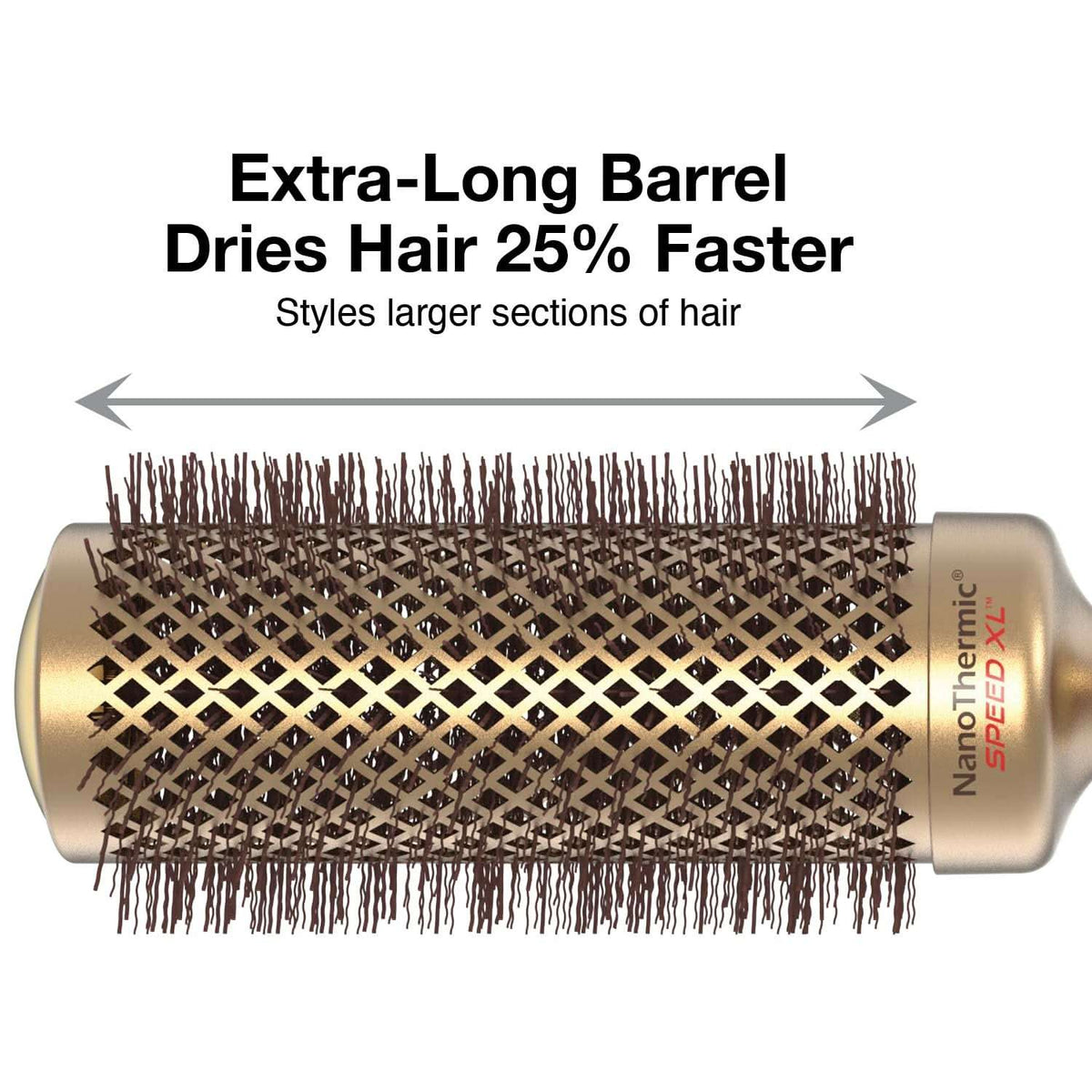 Olivia Garden NanoThermic Speed XL Extra-Long Barrel Collection