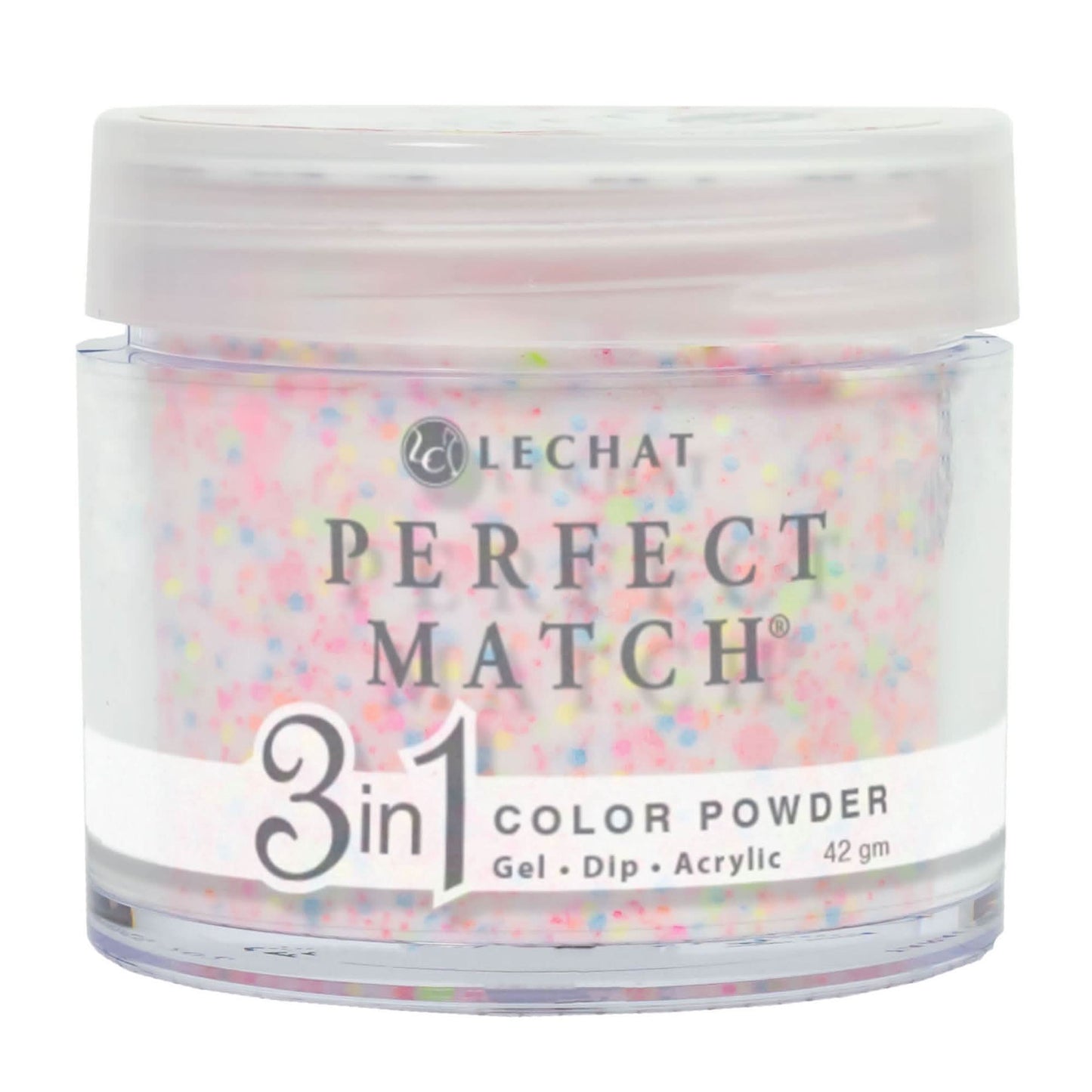 LeChat Perfect Match 3-in-1 Color Powder for Gel, Dip & Acrylic