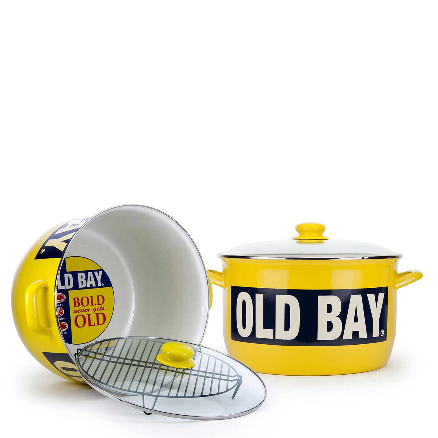 Golden Rabbit Enamelware 18 qt Stock Pot