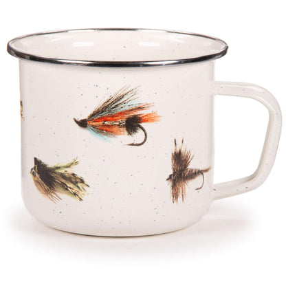 Golden Rabbit Enamelware Grande Mugs - Set of 4