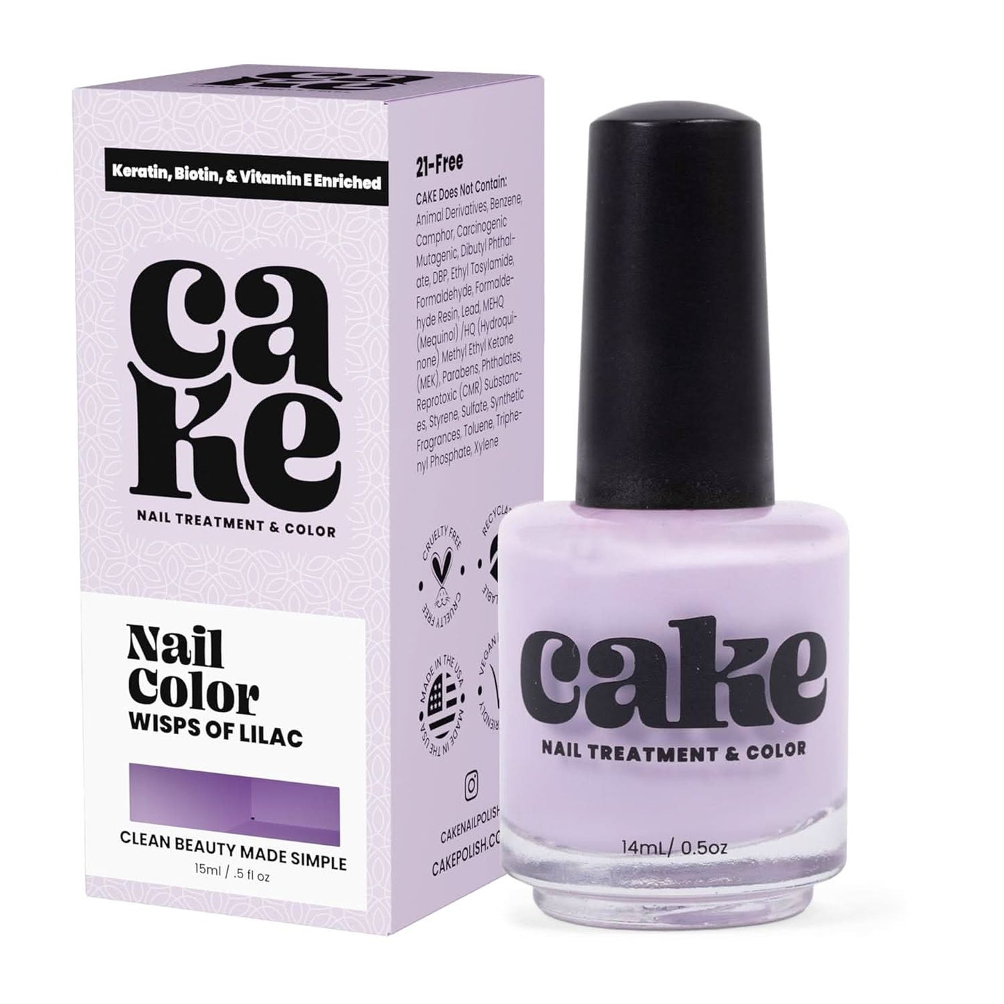 CAKE Nail Strengthening Polish