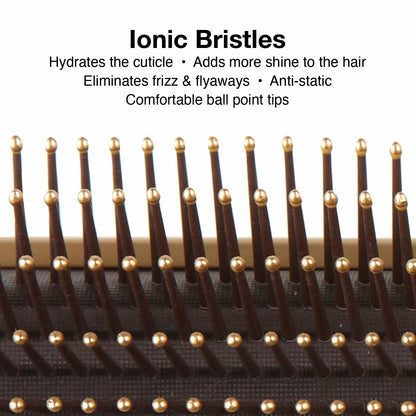 Olivia Garden NanoThermic Ceramic + Ion 9 Row Styling Brush NT-S9R