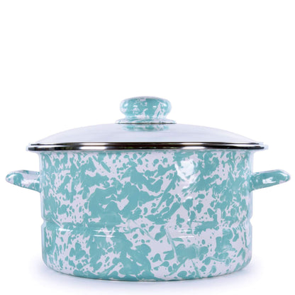 Golden Rabbit Enamelware 6qt Stock Pot