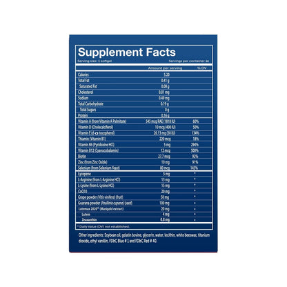 Vivioptal Protect for Men Multivitamin & Multimineral, 60 Capsules