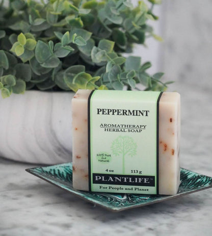 Plantlife Peppermint Bar Soap - 4oz Bar