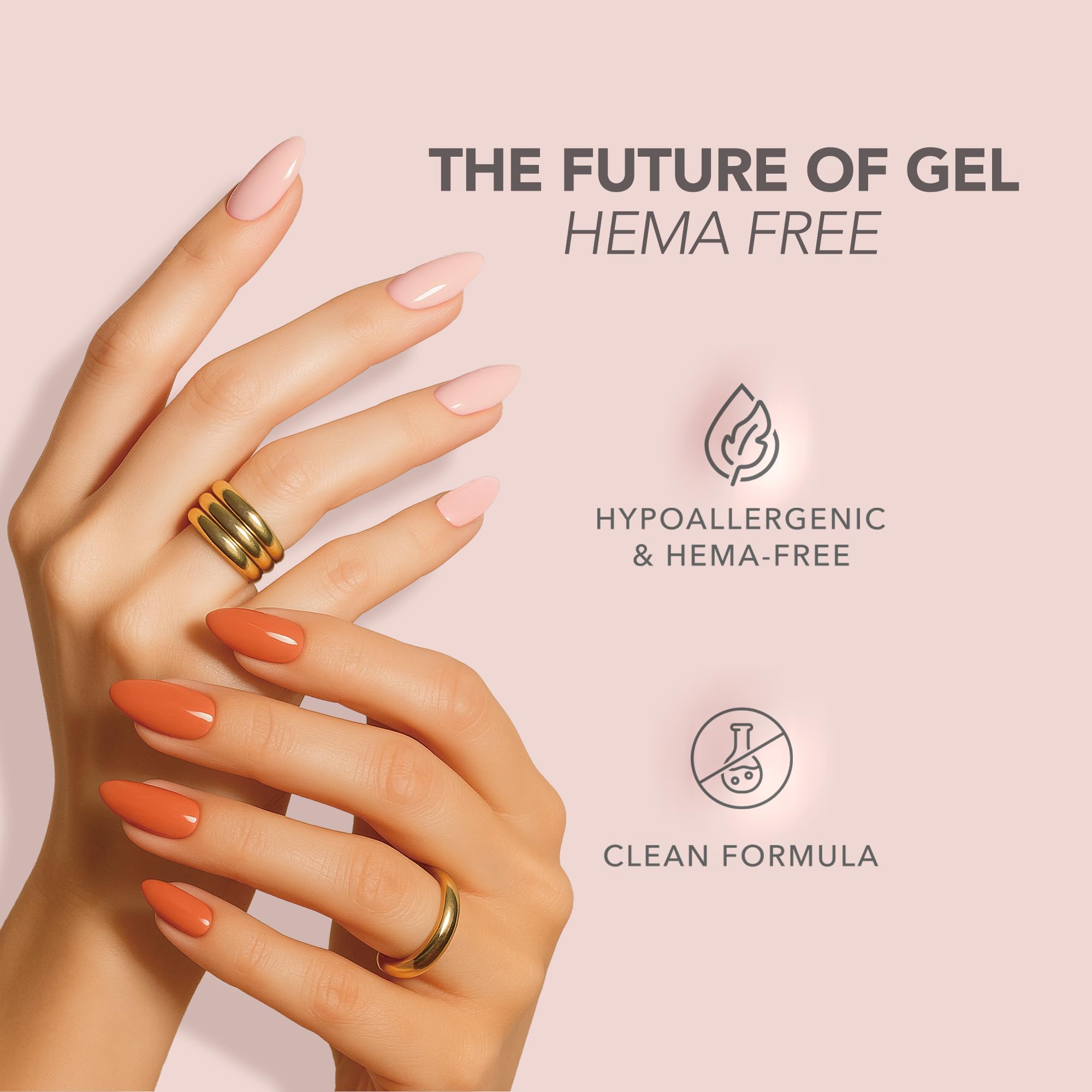 KIARA SKY Pro Hema-Free Gel Nail Polish, Fern And Games, 0.5 Fl oz