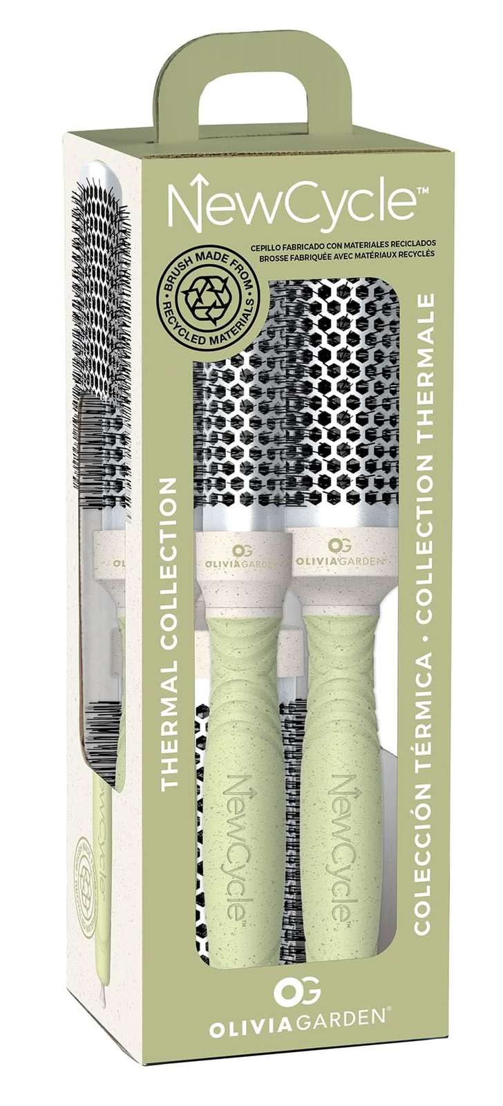 Olivia Garden New Cycle Professional Thermal Brush Collection