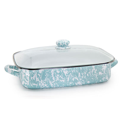 Golden Rabbit Enamelware 10.5qt Roasting Pan