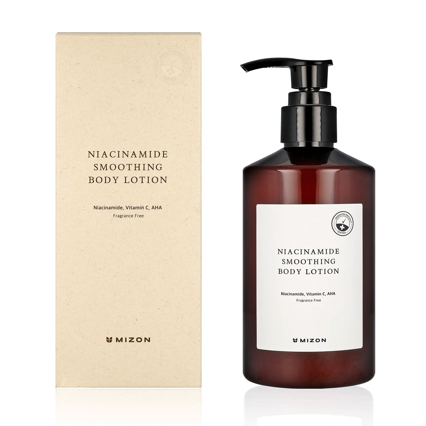MIZON Niacinamide AHA Smoothing Body Lotion 10.14 oz