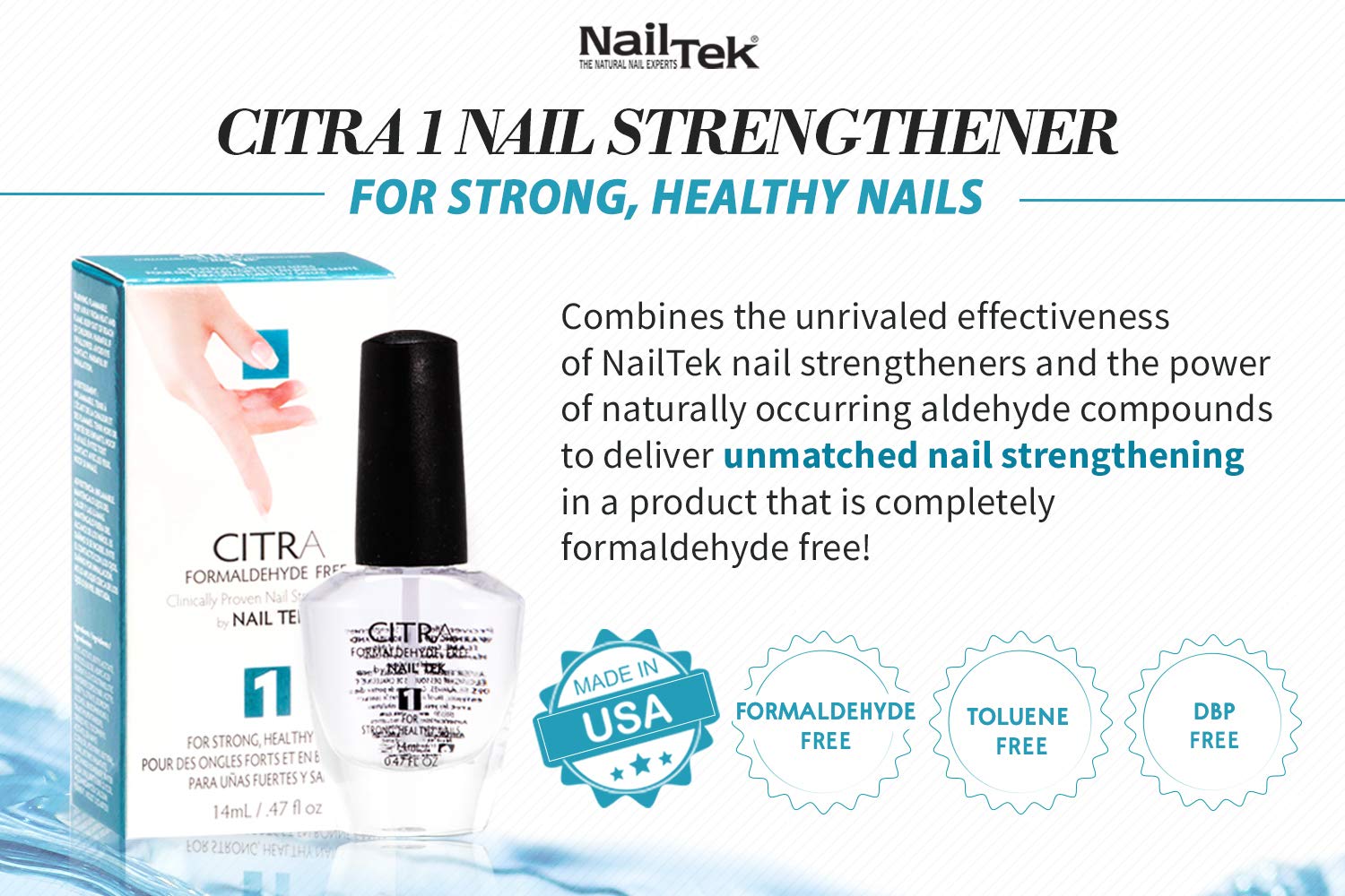 Nail Tek CITRA Nail Strengthener