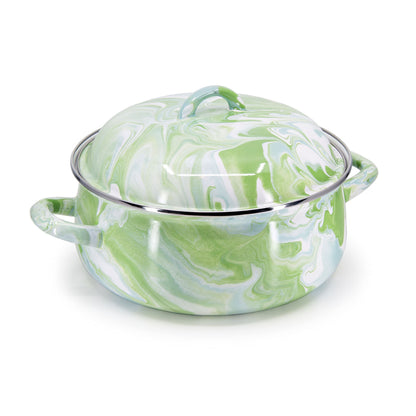 Golden Rabbit Enamelware 4 QUART Dutch Oven