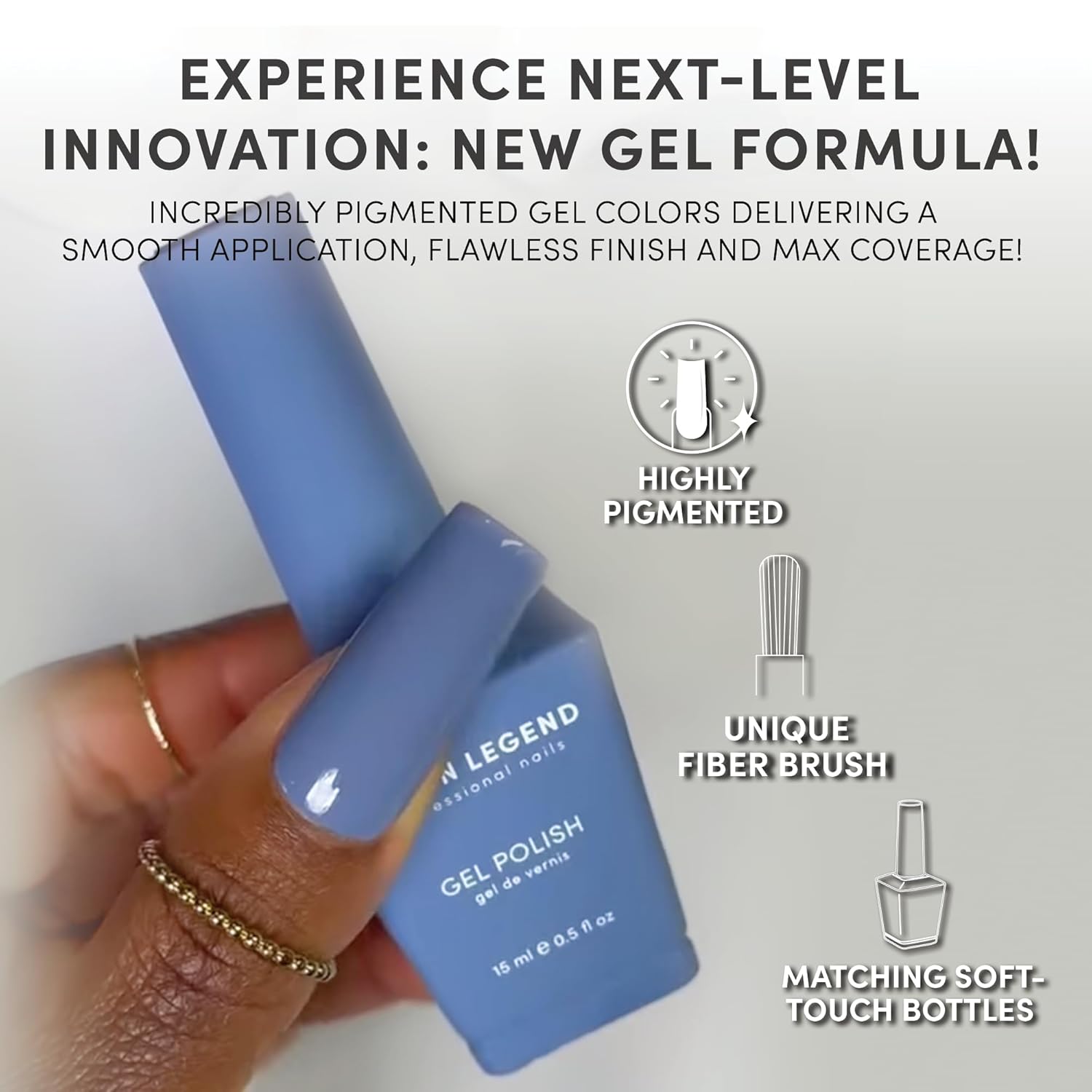 Chaun Legend Dark And Moody Gel Nail Polish Collection 18 pc