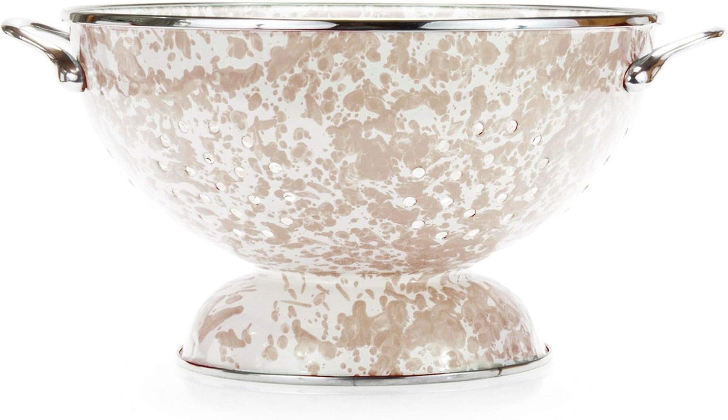 Golden Rabbit Enamelware 5qt Large Colander