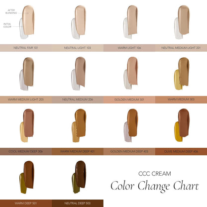 CLE Cosmetics CCC Cream SPF 50 - Light to Medium Coverage Foundation - 1 fl oz