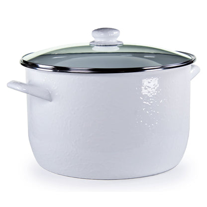 Golden Rabbit Enamelware 18 qt Stock Pot