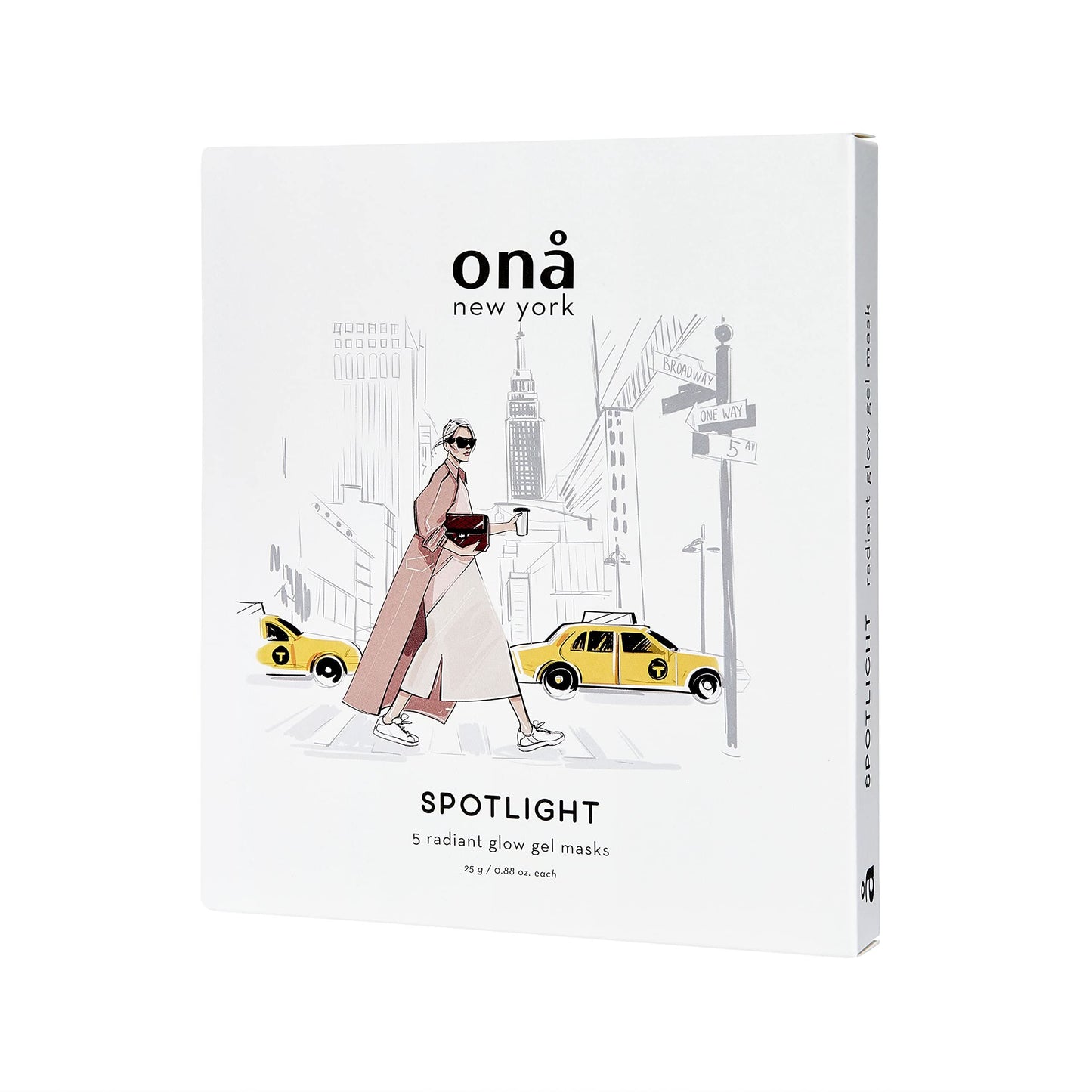 ONA NEW YORK Spotlight - 5 Radiant Glow Gel Masks