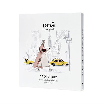 ONA NEW YORK Spotlight - 5 Radiant Glow Gel Masks