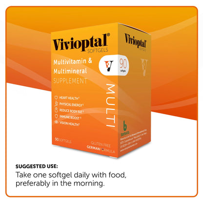 Vivioptal MULTI Multivitamin & Multimineral Supplement - Softgels