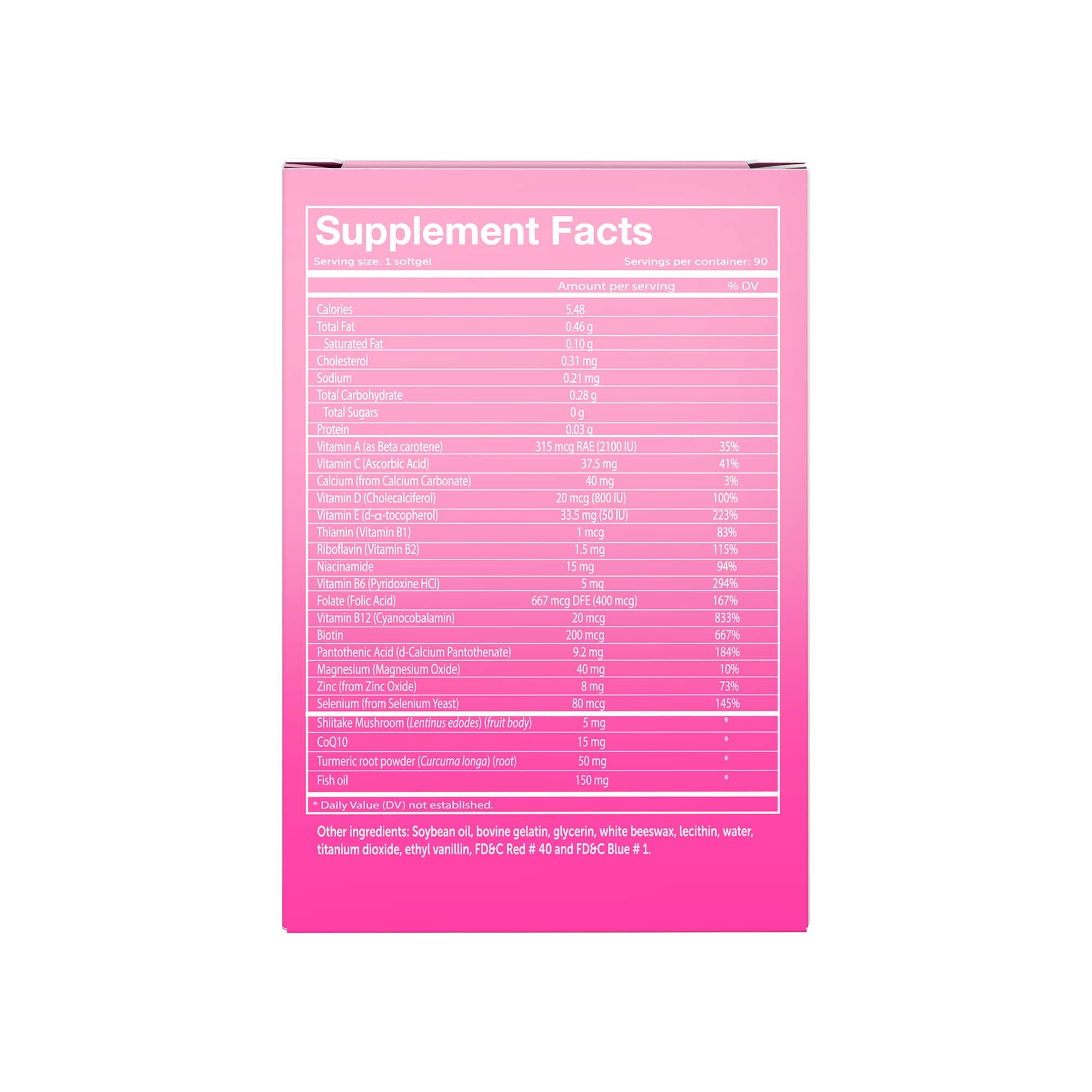Vivioptal Women, 90 Capsules (1 Year Supply), CoQ10 & Omega-3, Multivitamin & Multimineral, Gluten Free, German Formula