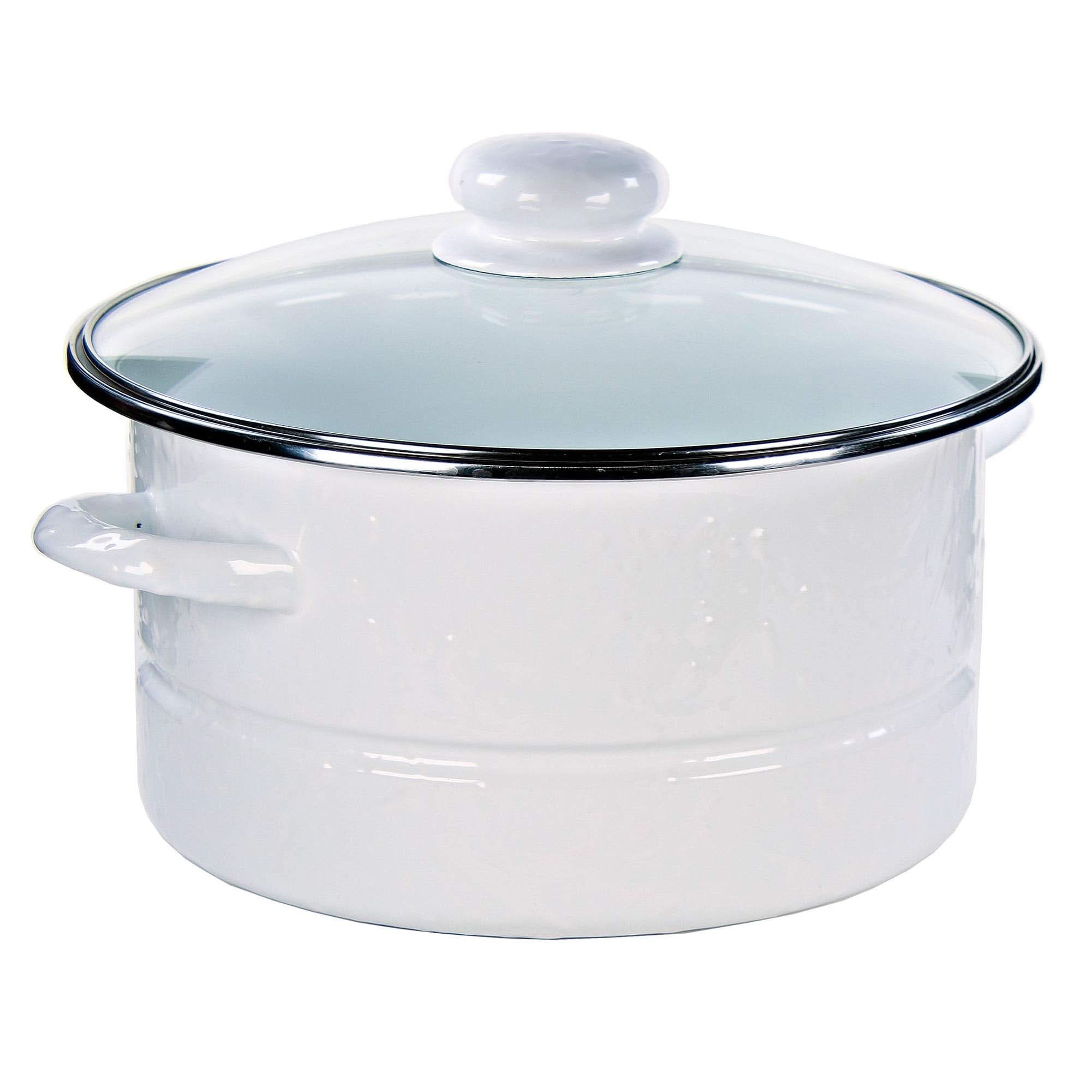 Golden Rabbit Enamelware Stock Pot - Thumbnail 5