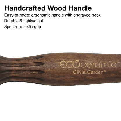 Olivia Garden EcoCeramic Soft Bristle Thermal Brush 2 1/2" EC-36S