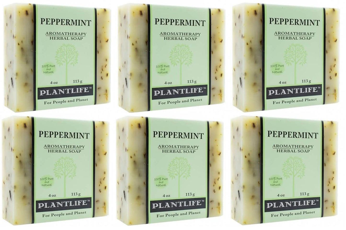 Plantlife Peppermint Bar Soap - 4oz Bar