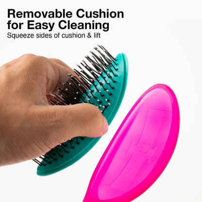 Olivia Garden Opal Detangler Brush Limited Edition Purple - OGD-GF1