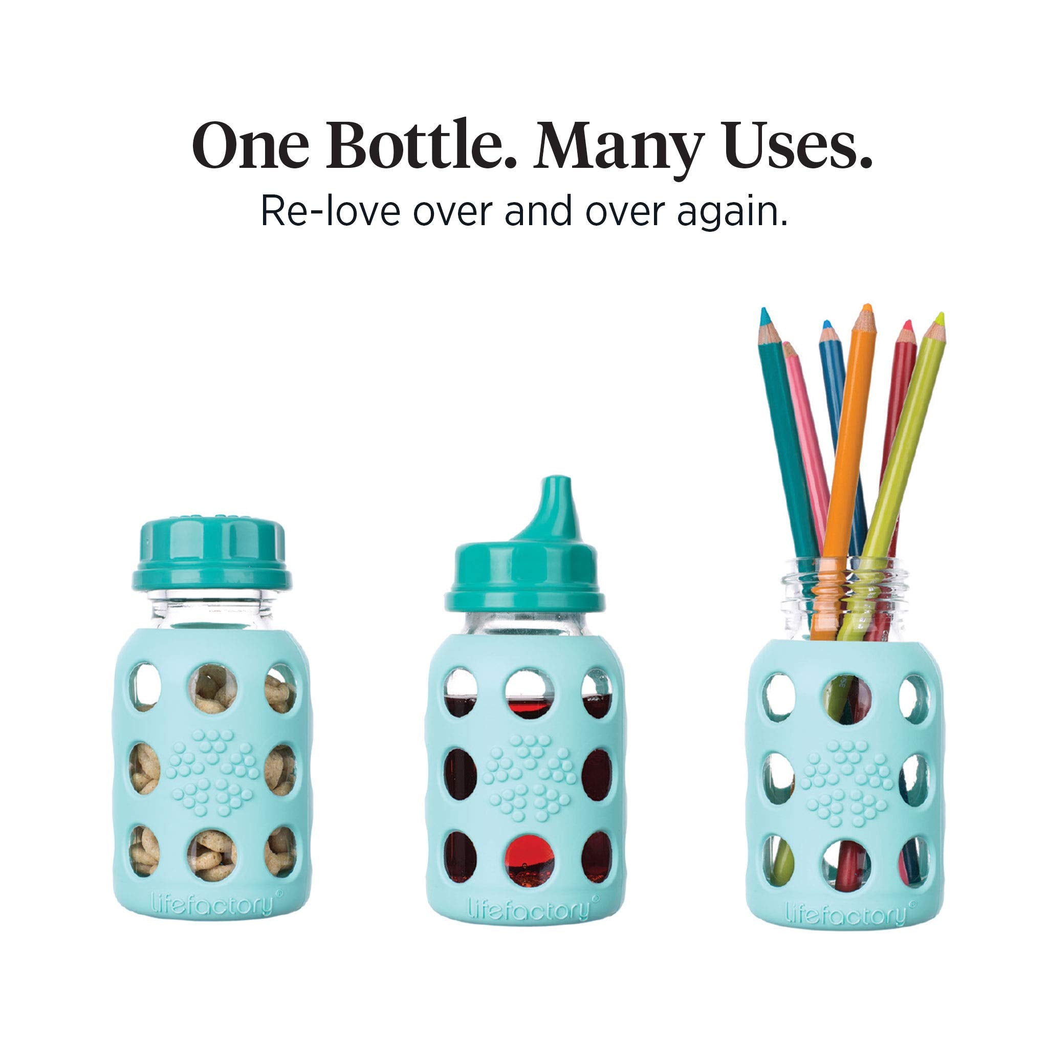 Lifefactory 6 Bottle Starter Se