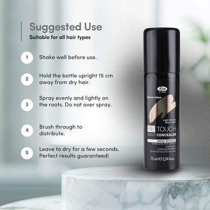 LISAP Retouch Root Concealer Spray 75ml