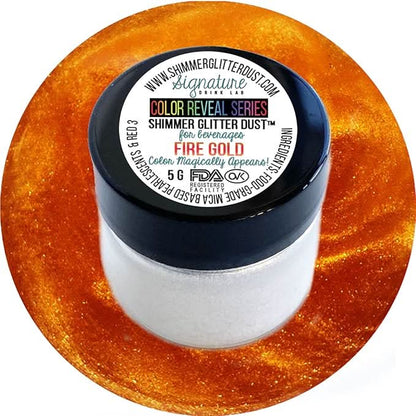 Signature Drink Labs Shimmer Glitter Dust - Color Series (5 Gram Pot)