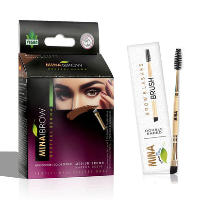 Mina Ibrow Henna Regular Brow Tint Kit