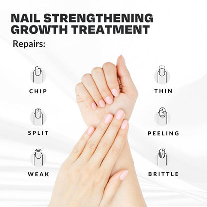 Cake Polish Power Boost Nail Growth & Strengthening 0.5 oz