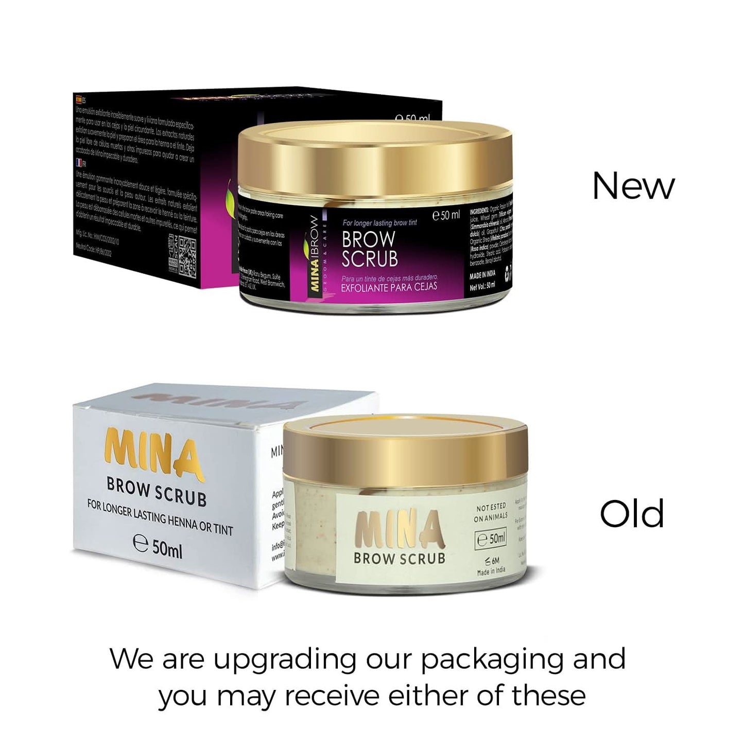 Mina Brow Scrub 50 ml