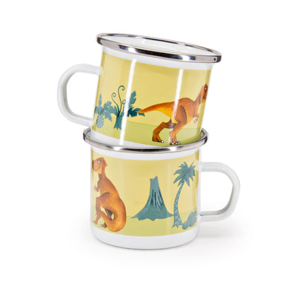 Golden Rabbit Enamelware 3-piece Child Dinner Sets