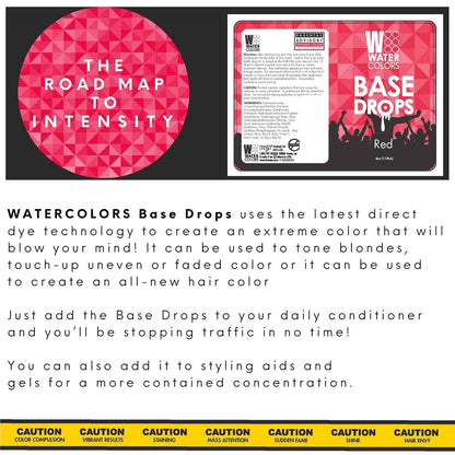 Watercolors Base Drops Color Booster