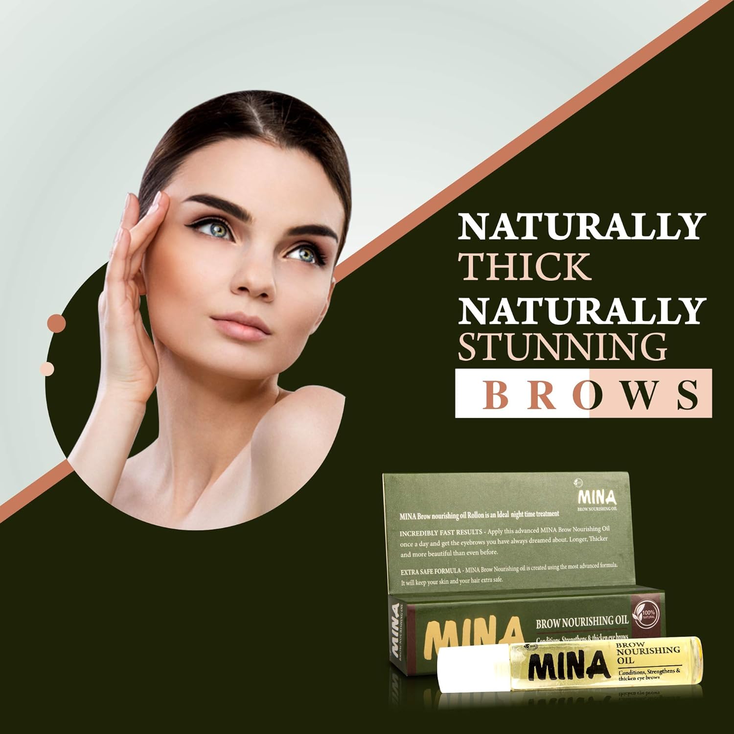 Mina Eyebrow Nourishing Oil  10ml