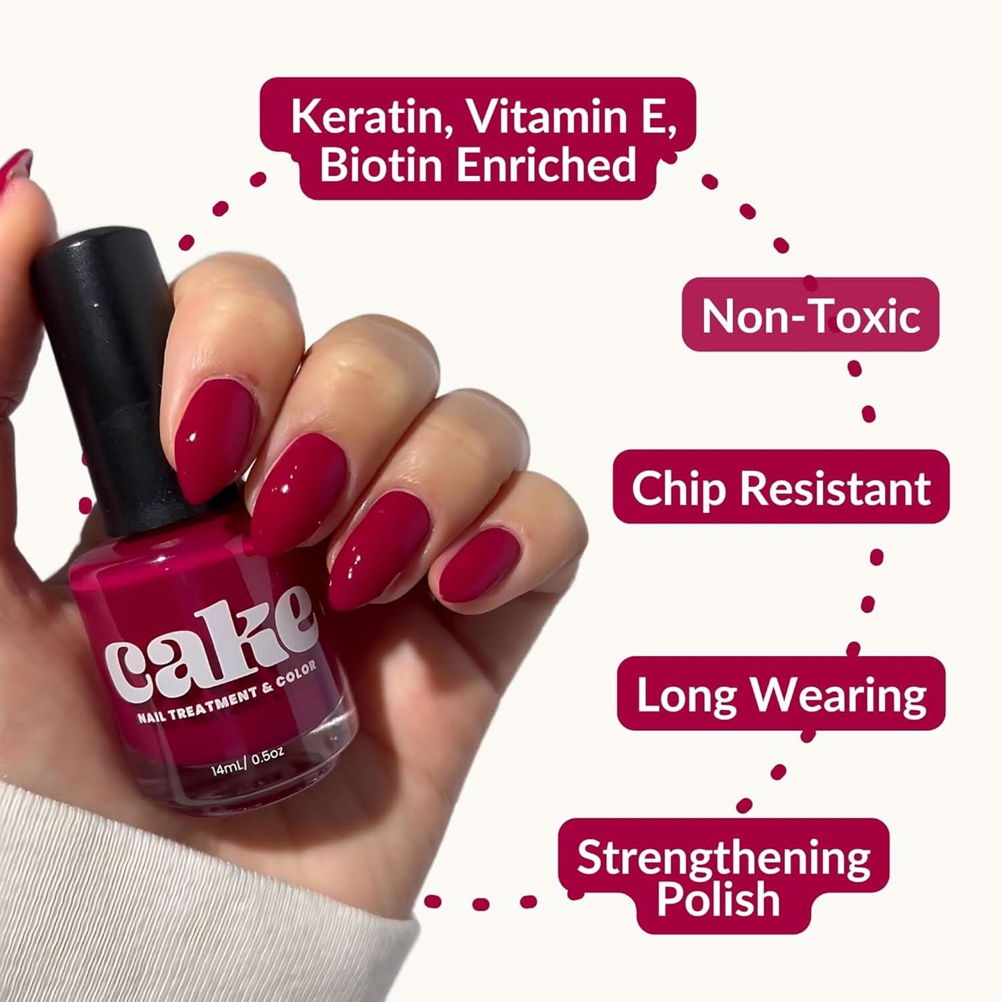 CAKE Nail Strengthening Polish