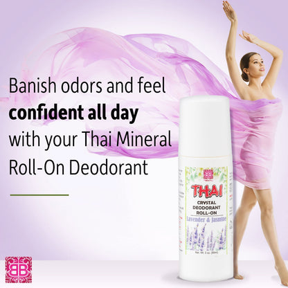 Thai Deodorant Lavender Roll On