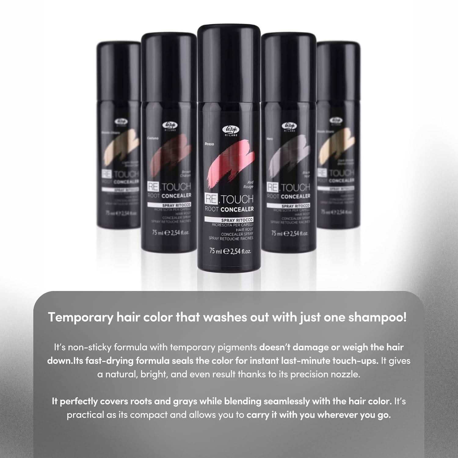 LISAP - Re Touch Root Concealer Spray 75ml
