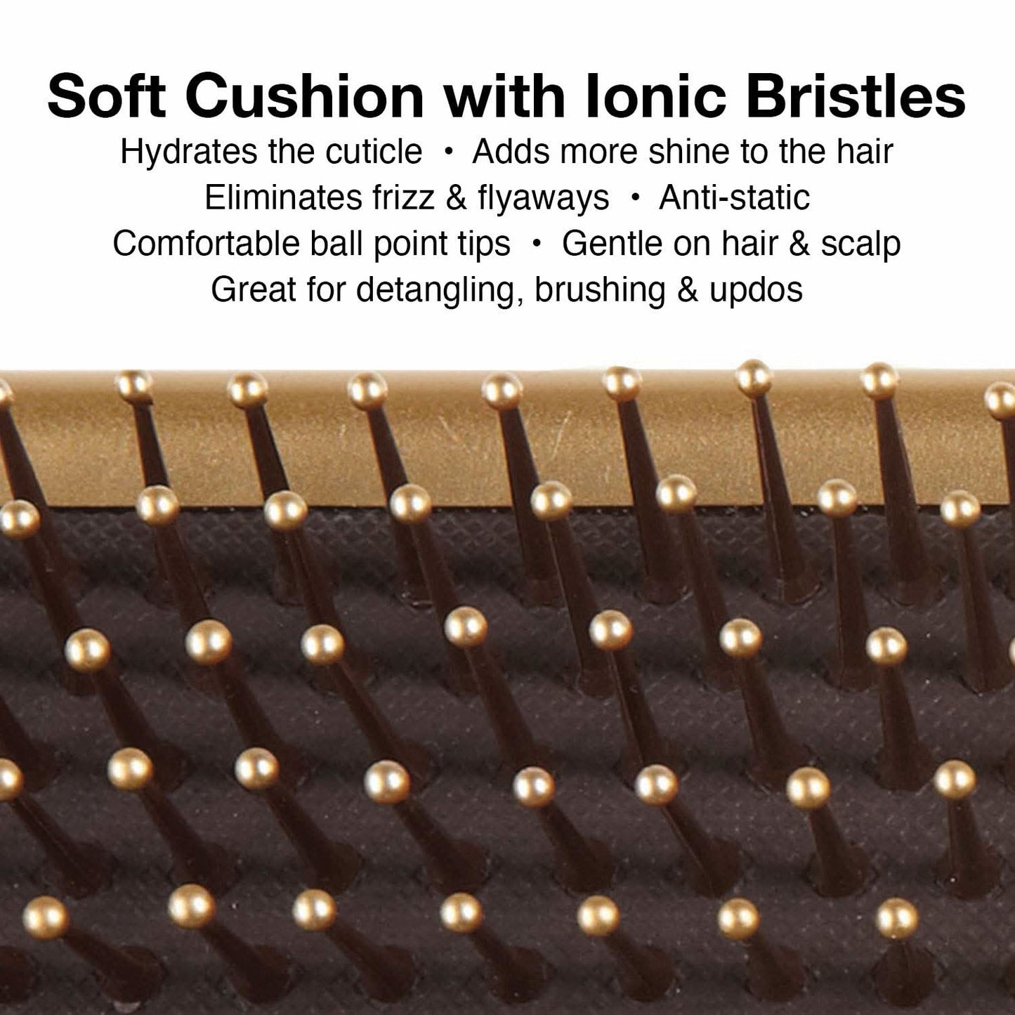 Olivia Garden NanoThermic Ceramic + Ion 9 Row Styling Brush NT-S9R