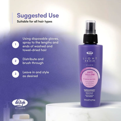 LISAP - Light Scale Hair Care Anti Yellow Spray 4.2 fl oz