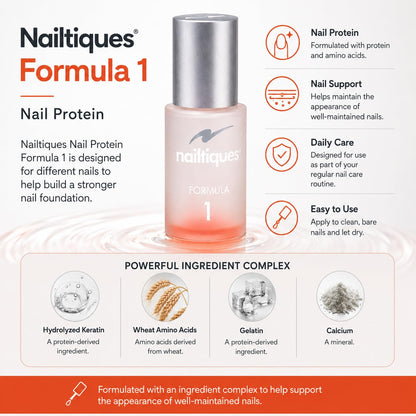 Nailtiques Formula 1 Nail Protein 0.5 oz
