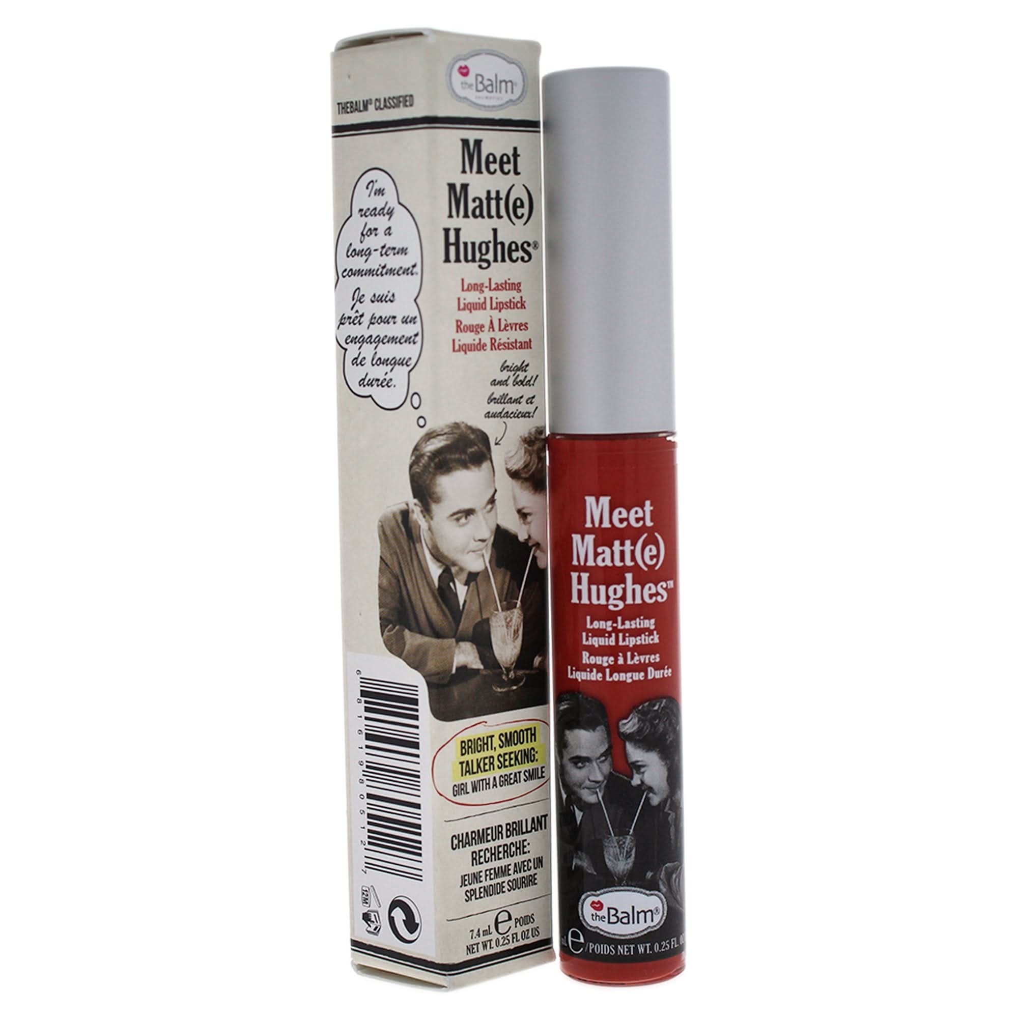 the Balm Meet Matt(e) Hughes Long Lasting Liquid Lipstick - Honest